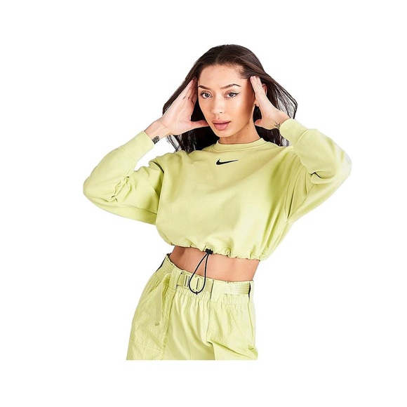 Nike Tops - Nike Swoosh Cropped Sweatshirt - NWT - large